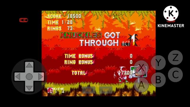 Sonic 3 & Knuckles прохождение Angel Island за Наклза