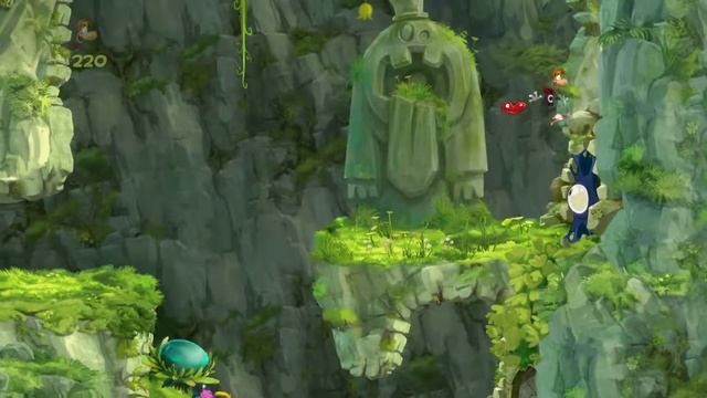 Прохождение Игры Rayman Origins - Тарабарские Джунгли #1