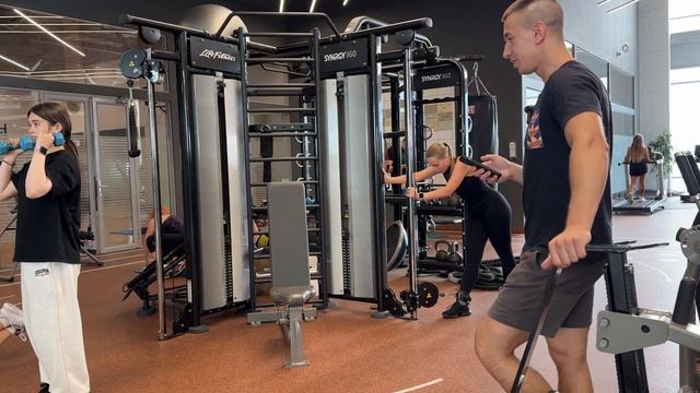 Круговая тренировка и замер Чсс и Ад на каждом круге