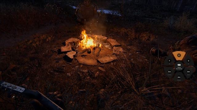 S.T.A.L.K.E.R 2 - Дед Максим на гитаре. Guitar song in Stalker 2 смотреть онлайн