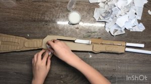 СДЕЛАЛ АК-74 ИЗ КАРТОНА! Real life