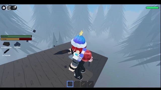 Играю в Выжить неделю в лесу с другом часть 2 в Roblox #roblox смотреть онлайн