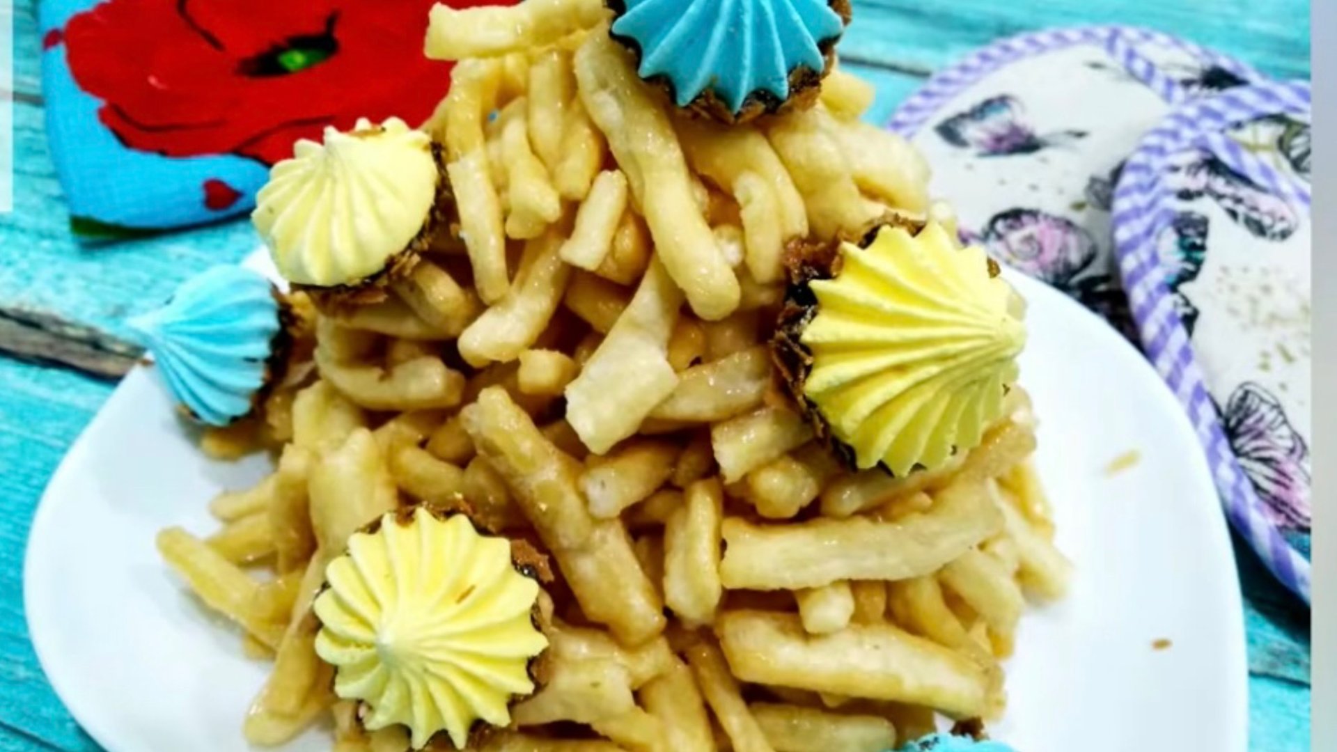 Домашний чак-чак с мёдом / Как сделать татарский чак-чак в домашних условиях (пошаговый рецепт) смотреть онлайн