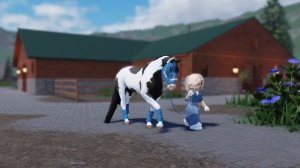 ★Как я переезжала с тремя лошадьми?★KonoBlog★ Strideway Roblox★