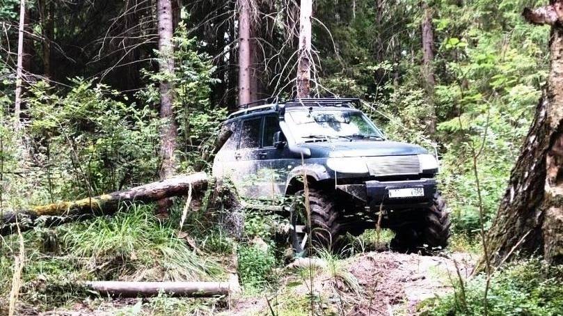 Через буреломы с топором 19 века, за ежевикой. Хроники Уаз  Росомах