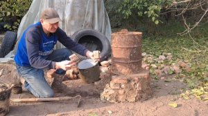 Печь для обжига керамики. Самый быстрый и простой вари