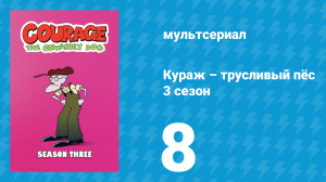 Кураж – трусливый пёс 3 сезон 8 серия «И вот мы в Лувре / Ночь пугала» (мультсериал, 2001)