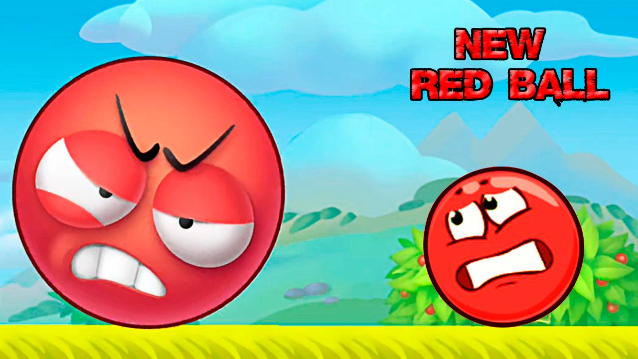 Новый РЕД БАЛЛ Красный шарик ред бол 4 прохождение мульт игры на андроид #1 смотреть онлайн