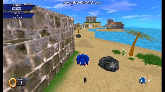 1часть соник 3д