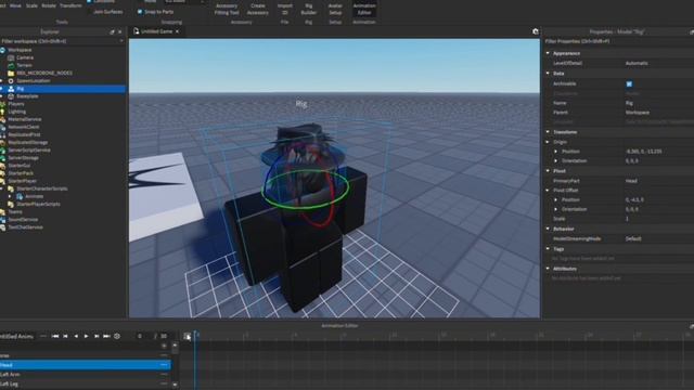 как делать анимацию движений в роблокс студио! #roblox #ро смотреть онлайн