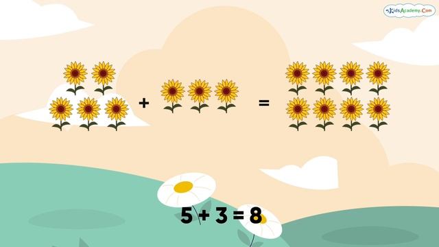 Learn Addition 1-10 _ Easy Math for Children. Kids Academy смотреть онлайн