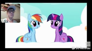 Реакция на анимацию «Pony Girl»