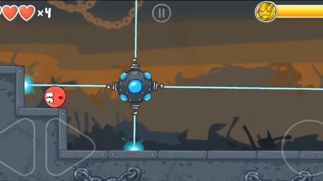 Red Ball 4 мрачная фабрика и Boss