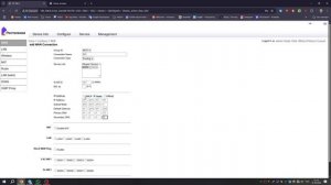 Настройка Sercomm МГТС 6699, прошивка Ростелеком