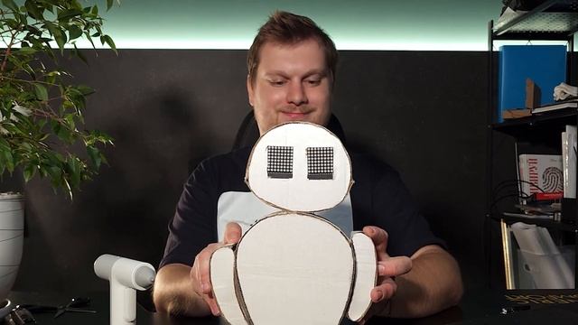 Как сделать робота из картона своими руками [ЛЕГКО] смотреть онлайн