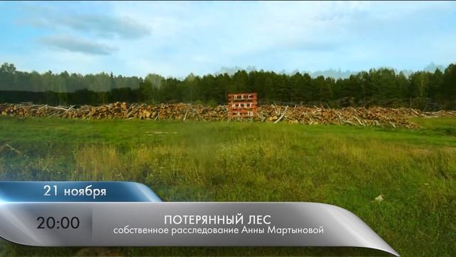 Анонс Собственное расследование Анны Мартыновой. Потерянный лес 21.11.2015 в 20:00 смотреть онлайн