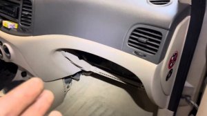 Замена радиатора печки Hyundai Accent 3