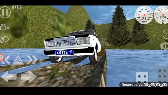 ВАЗ 2107 в simple car crash