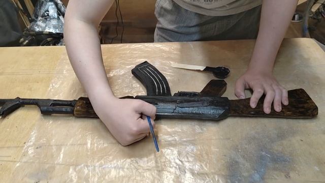 Макеты оружия из картона и бумаги смотреть онлайн