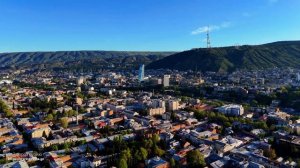 Полёт над центром Тбилиси #georgia #tbilisi #drone