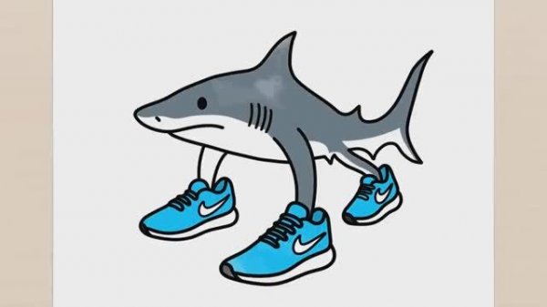 КАК РИСОВАТЬ АКУЛУ ТРАЛАЛУ ТРАЛАЛЕРО