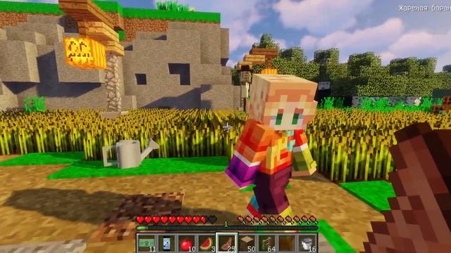 МЫ СДЕЛАЛИ ФЕРМУ СПРУНКИ В МАЙНКРАФТ 🌈 SPRUNKI INCREDIBOX MINECRA смотреть онлайн