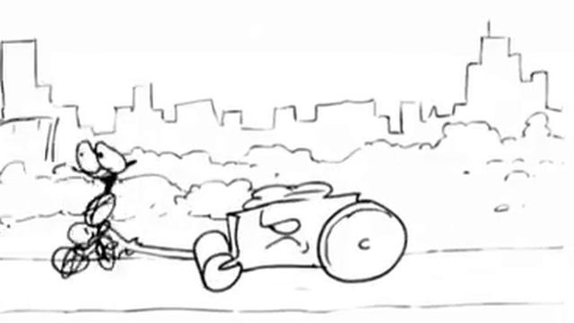 Каток против Велосипеда смотреть онлайн