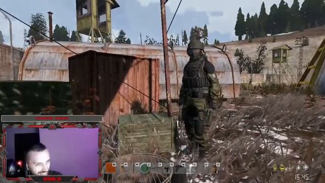 DayZone Stalker RP/Забавная ситуация на Янтаре#dayzstalkerrp  #afghan_ua #d