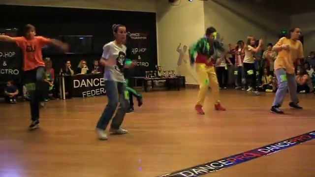 EXTAZ CUP 2011. Юниоры 1. Хип-Хоп. Free 1/8