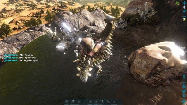 ARK Scorched Earth В одиночку #11 - Приручил Лютоволка смотреть онлайн