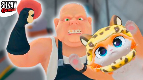 КОТ СДЕЛАЛ БАЗУ В МАГАЗИНЕ МЯСНИКА! I Am Cat VR! / Часть 43 /