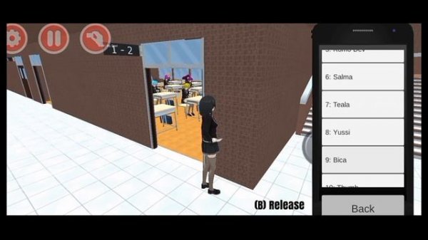 Секретки и баги в High school simulator 2018    2 часть!💌🌸⭐ БАГИ О