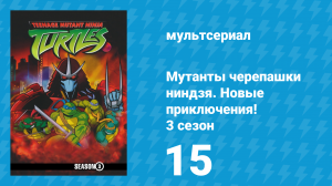 Мутанты черепашки ниндзя. Новые приключения! 3 сезон 15 серия (мультсериал, 2004)