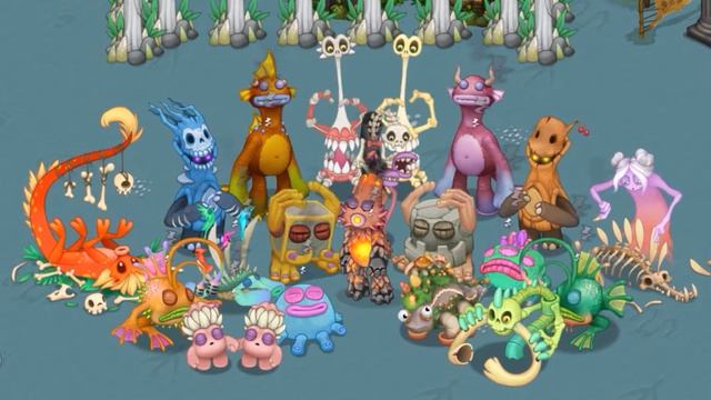 остров кости но без вокала и замедленно