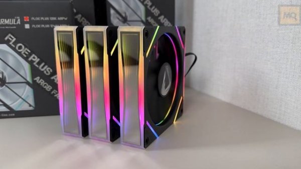 Formula V Line Floe Plus ARPW обзор и тесты. Корпусные вентиляторы ?