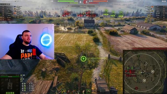 Натиск на EU сервере. Объект 430У. World of Tanks смотреть онлайн