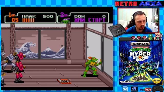 TMNT: The Hyperstone Heist | ПРОХОЖДЕНИЕ ЗА МАЙКА