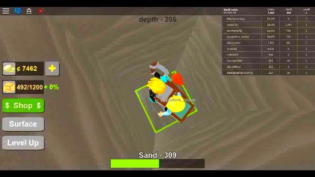 BIG BOOGA DIG-Roblox играем и добываем ресурсы