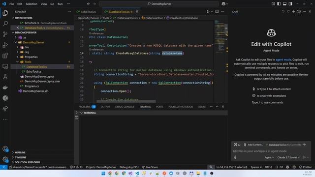 MCP Server для Mssql на .net