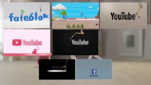 Сборник заставок в одном экране №105. Collection of screensavers in one screen №105.