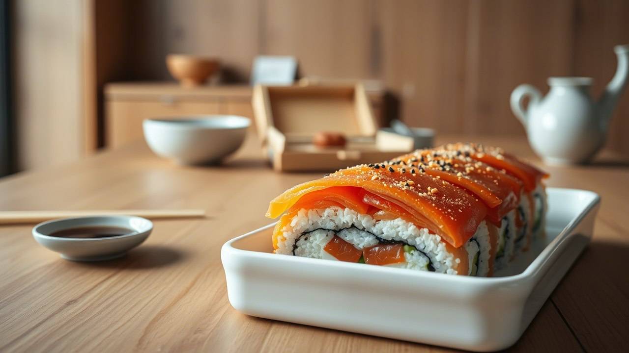 Суши, но не те: Торт из риса и рыбы, который затмит любой сет! смотреть онлайн