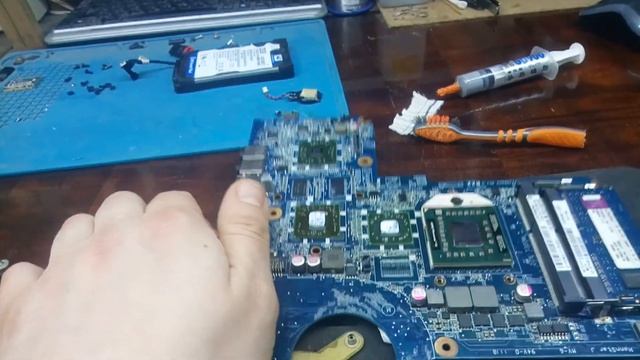 HP G6 - ремонт не включайки.