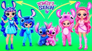 Милая и брутальная сёстры - Ангел и Ститч растут!