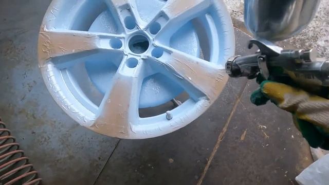 Покраска старых дисков смотреть онлайн