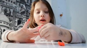 Ногти из пластилина