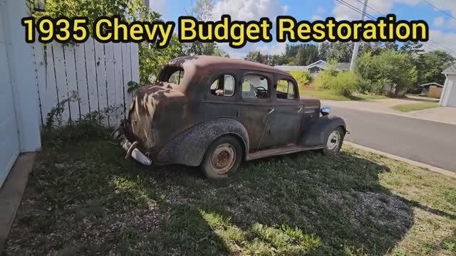 Бюджетное восстановление Шевроле Мастер 1935