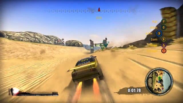 Insane 2 прохождение - Pro Club - Africa - Пляж - Гонка на вылет