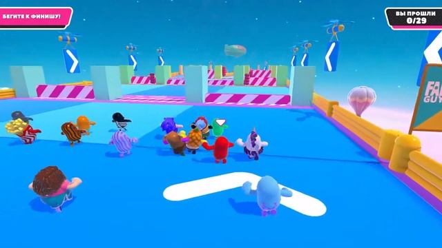 СМОТРИМ НОВЫЙ РЕЖИМ В FALL GUYS, БЕРЕМ ТОП-1