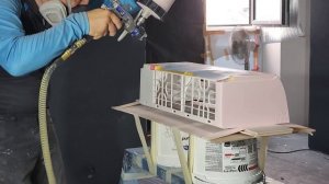 Покраска кондиционеров. Подготовка к покраске кондиц?