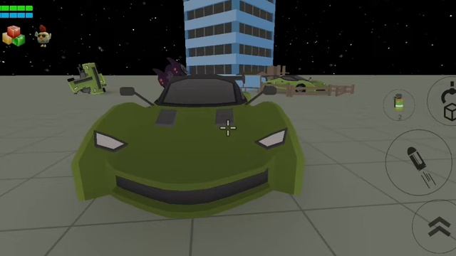 как найти зелёную машину в чикен Ган 😱 2 часть смотреть онлайн